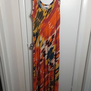 Calvin Klein Size 6 Maxi Dress